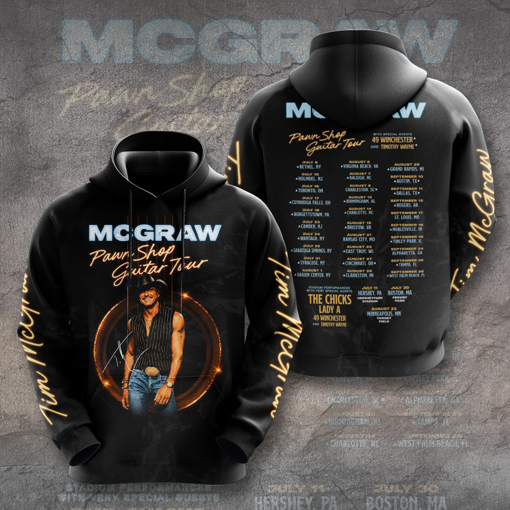 Tim McGraw﻿ 2026 Tour 3D Apparel – GNE7942
