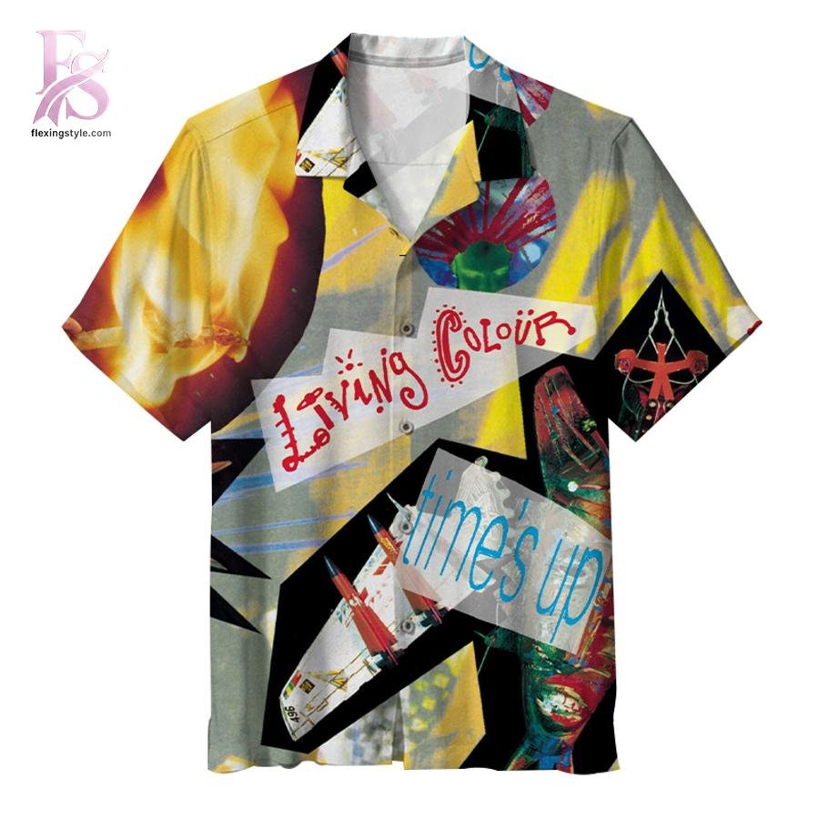 Time’s up Living Colour 2026 Hawaiian Shirt