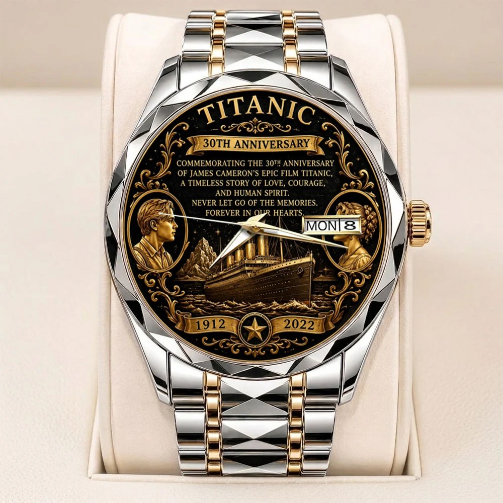 Titanic 30th Anniversary Alloy Luxury Quartz Watch – TANTN25315