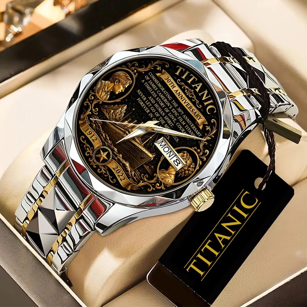 Titanic 30th Anniversary Alloy Luxury Quartz Watch – TANTN25315