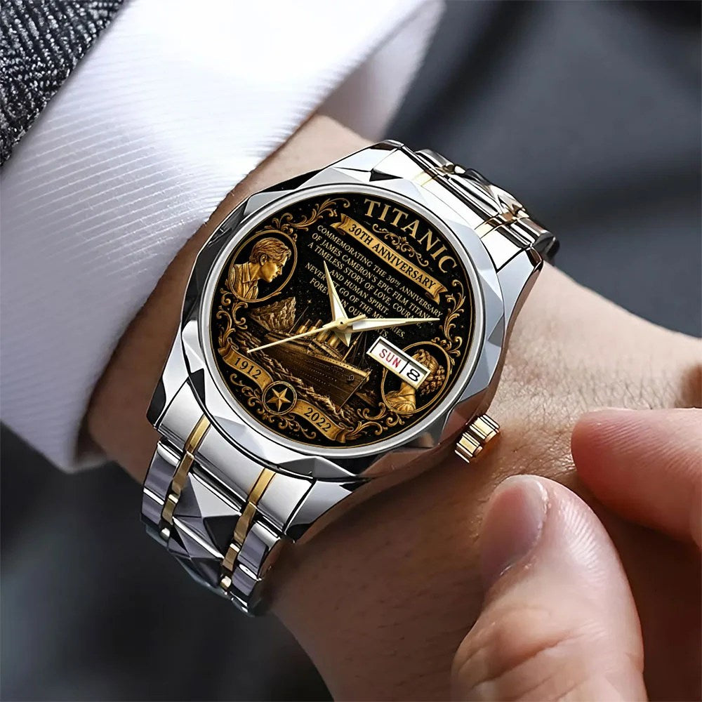 Titanic 30th Anniversary Alloy Luxury Quartz Watch – TANTN25315