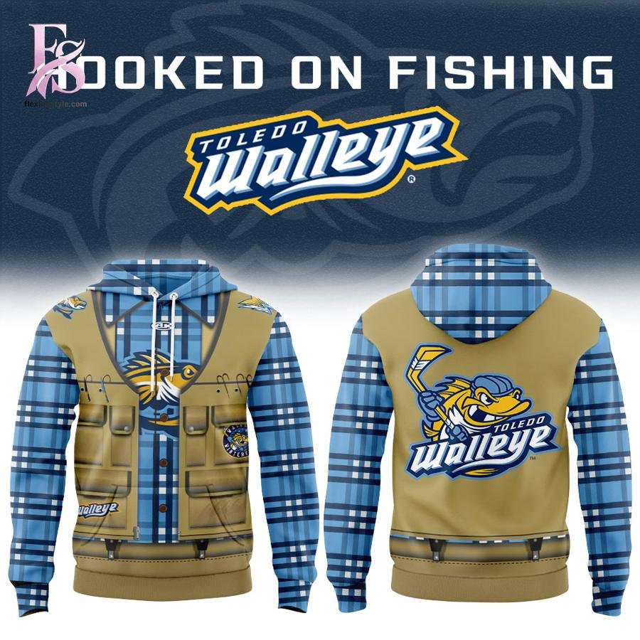 Toledo Walleye Hooked on Fishing 2026 Hoodie