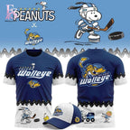 Toledo Walleye Peanuts Night Snoopy Hoodie