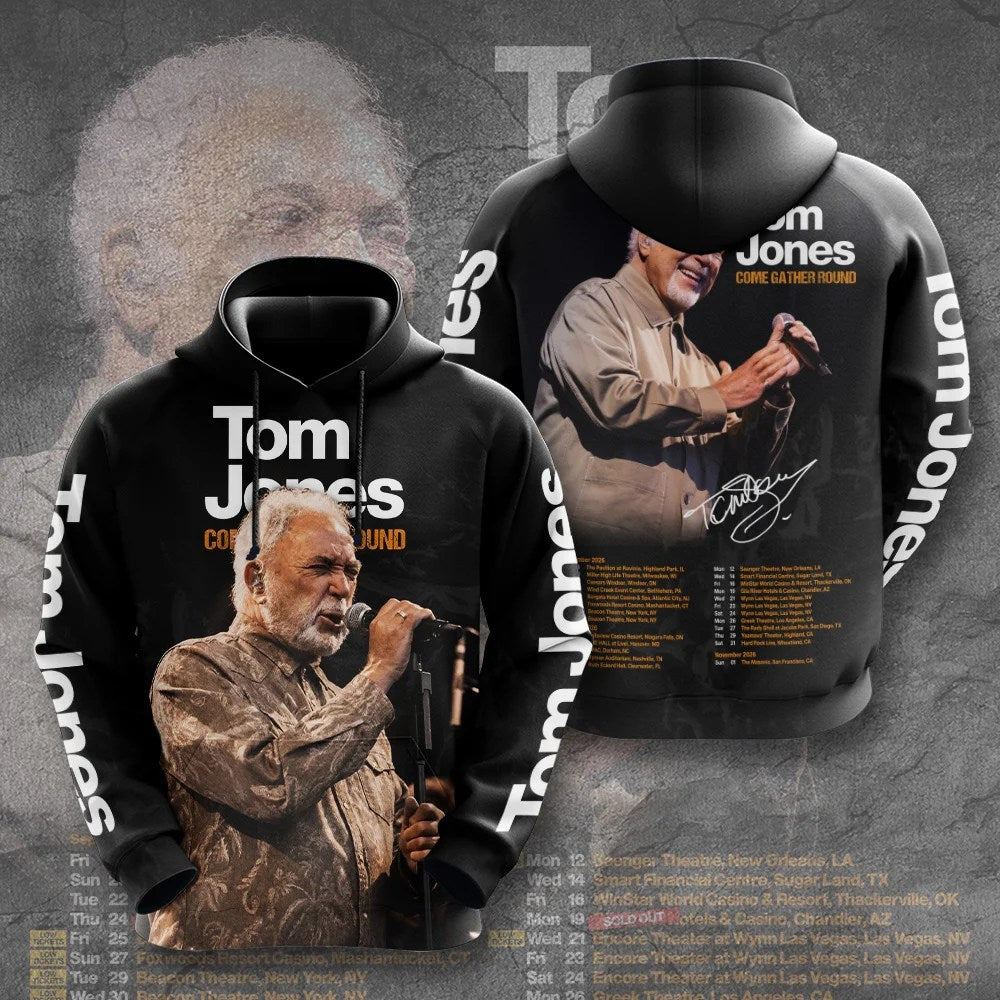 Tom Jones Tour 2026 3D Apparel – GNE8372