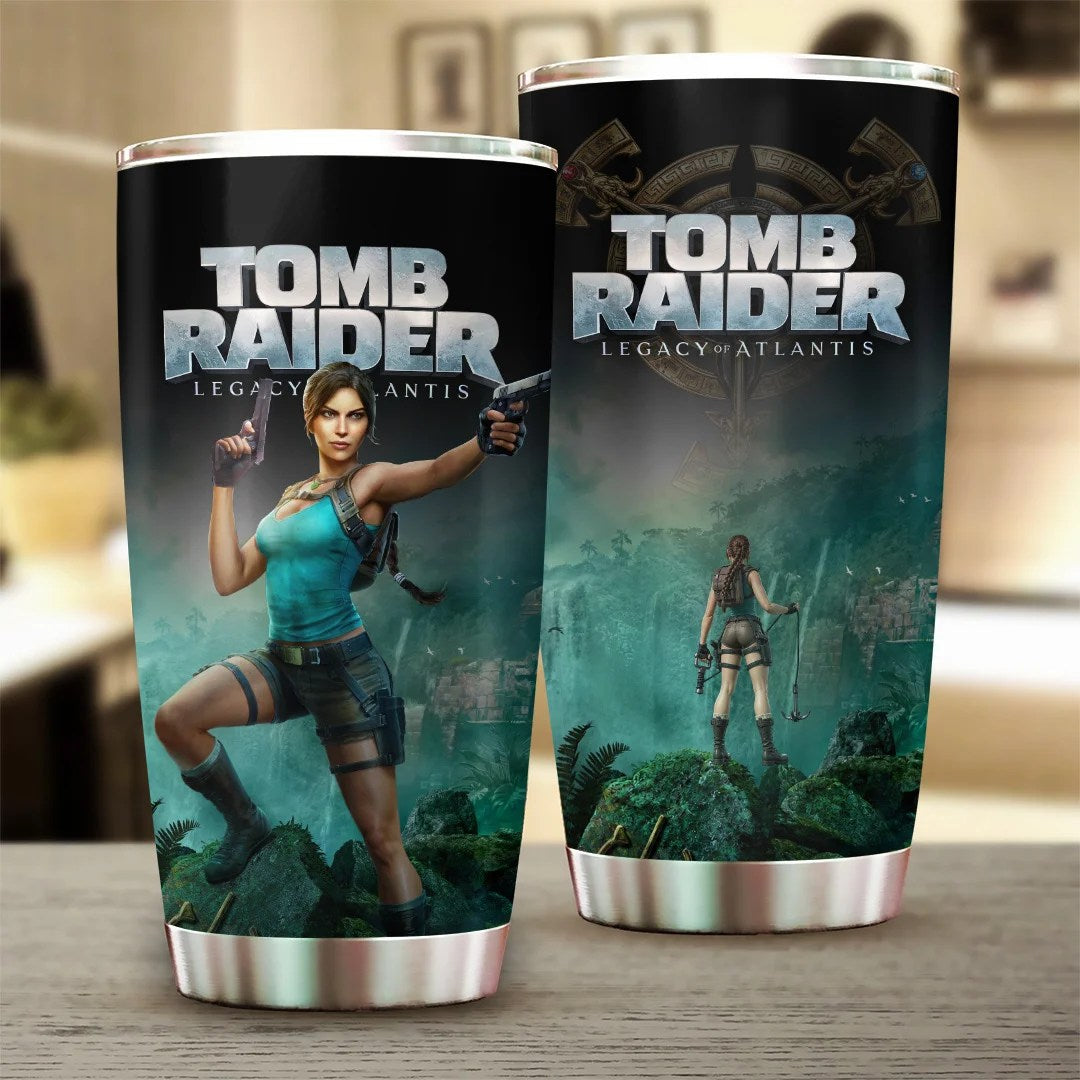 Tomb Raider: Legacy of Atlantis Tumbler Cup – GNE8396