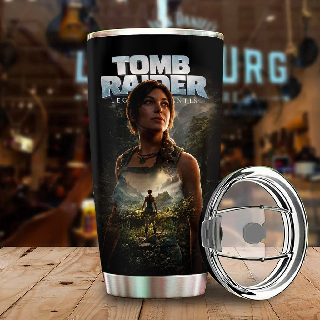 Tomb Raider: Legacy of Atlantis Tumbler Cup – GNE8461