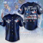 Toronto Blue Jays 2025 American League Champions Baseball Jersey – MAITM13837