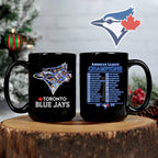 Toronto Blue Jays 2025 American League Champions Ceramic Mug – HOATT14594