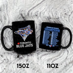 Toronto Blue Jays 2025 American League Champions Ceramic Mug – HOATT14594