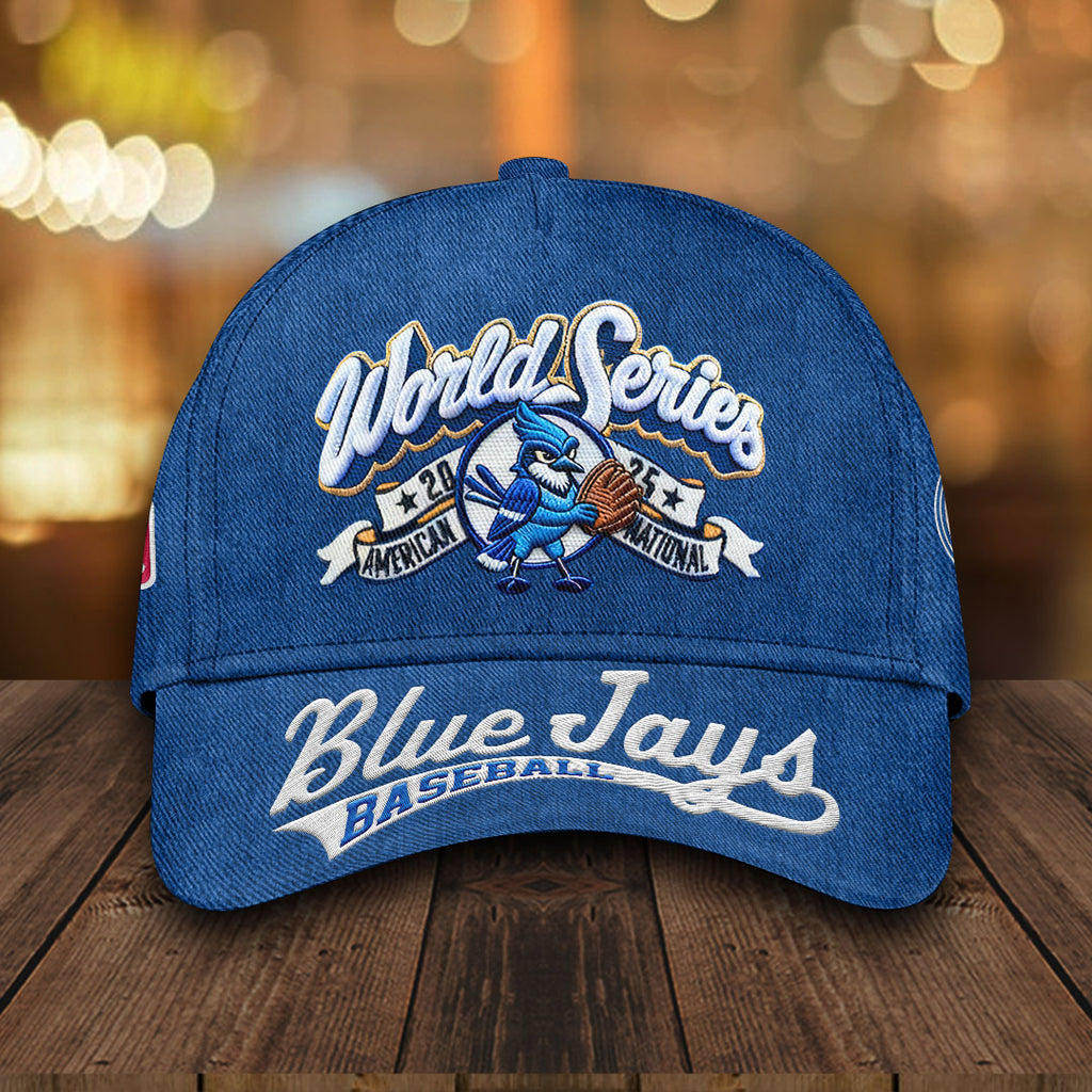 Toronto Blue Jays 2025 American League Champions Classic Cap – HOATT14114