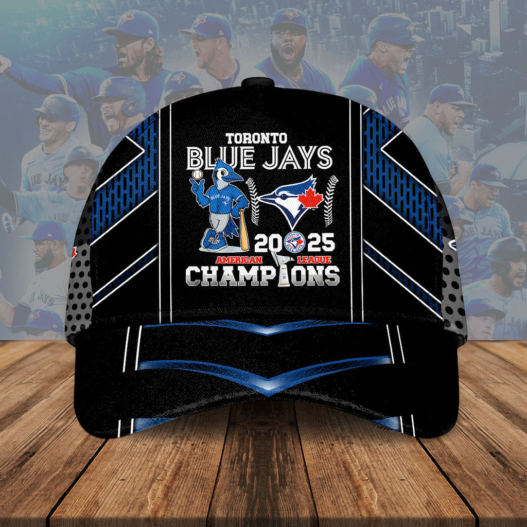 Toronto Blue Jays 2025 American League Champions Classic Cap – HOATT14532