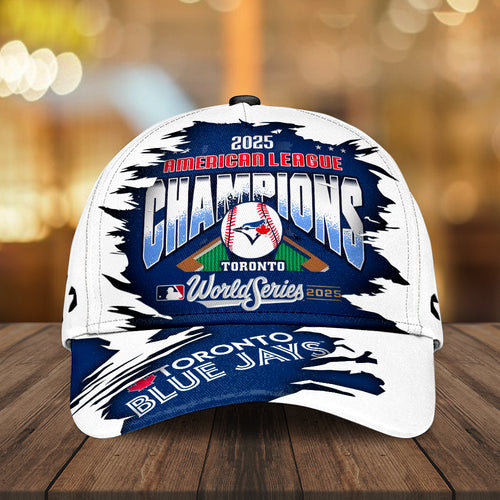 Toronto Blue Jays 2025 American League Champions Classic Cap – MAITM13706