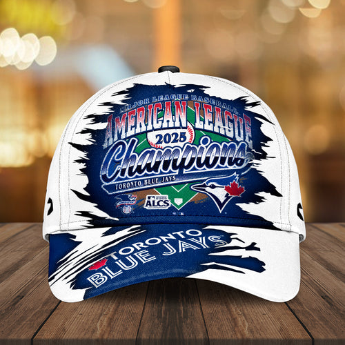 Toronto Blue Jays 2025 American League Champions Classic Cap – MAITM13715