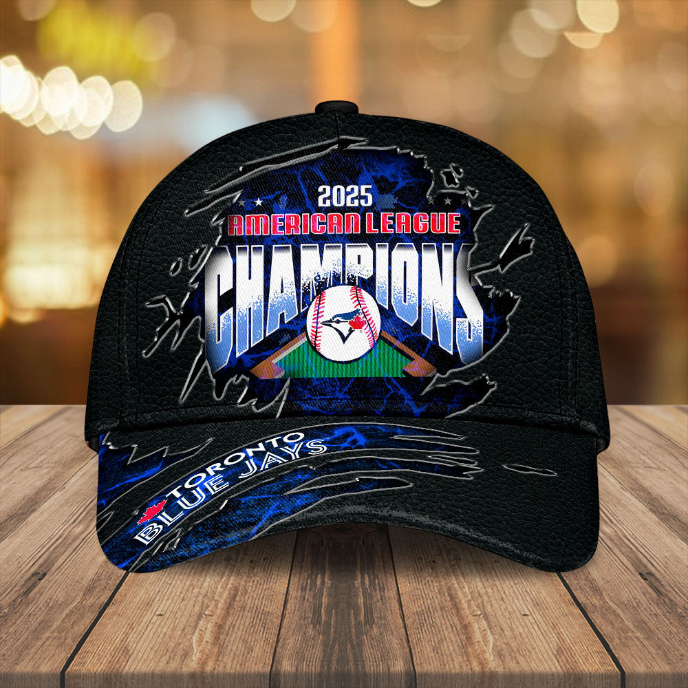 Toronto Blue Jays 2025 American League Champions Classic Cap – MAITM13742