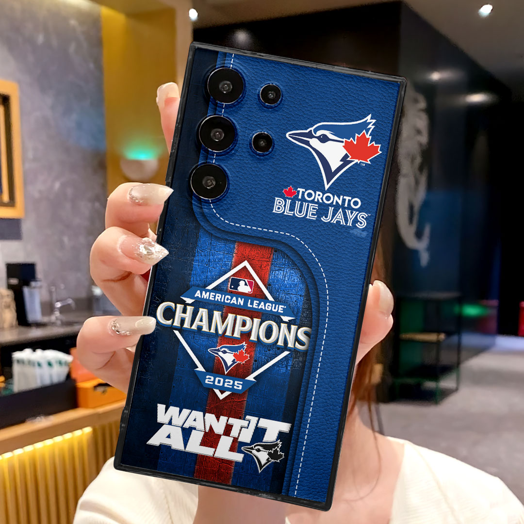 Toronto Blue Jays 2025 American League Champions Phone Case – HOATT14623