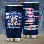 Toronto Blue Jays 2025 American League Champions Tumbler Cup – MAITM13740
