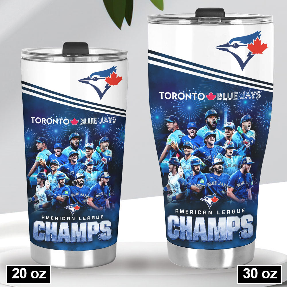 Toronto Blue Jays 2025 American League Champions Tumbler Cup – HOATT14797