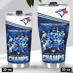 Toronto Blue Jays 2025 American League Champions Tumbler Cup – HOATT14797