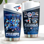 Toronto Blue Jays 2025 American League Champions Tumbler Cup – HOATT14798