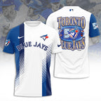 Toronto Blue Jays 50th Anniversary 3D Apparel – TANTN22078