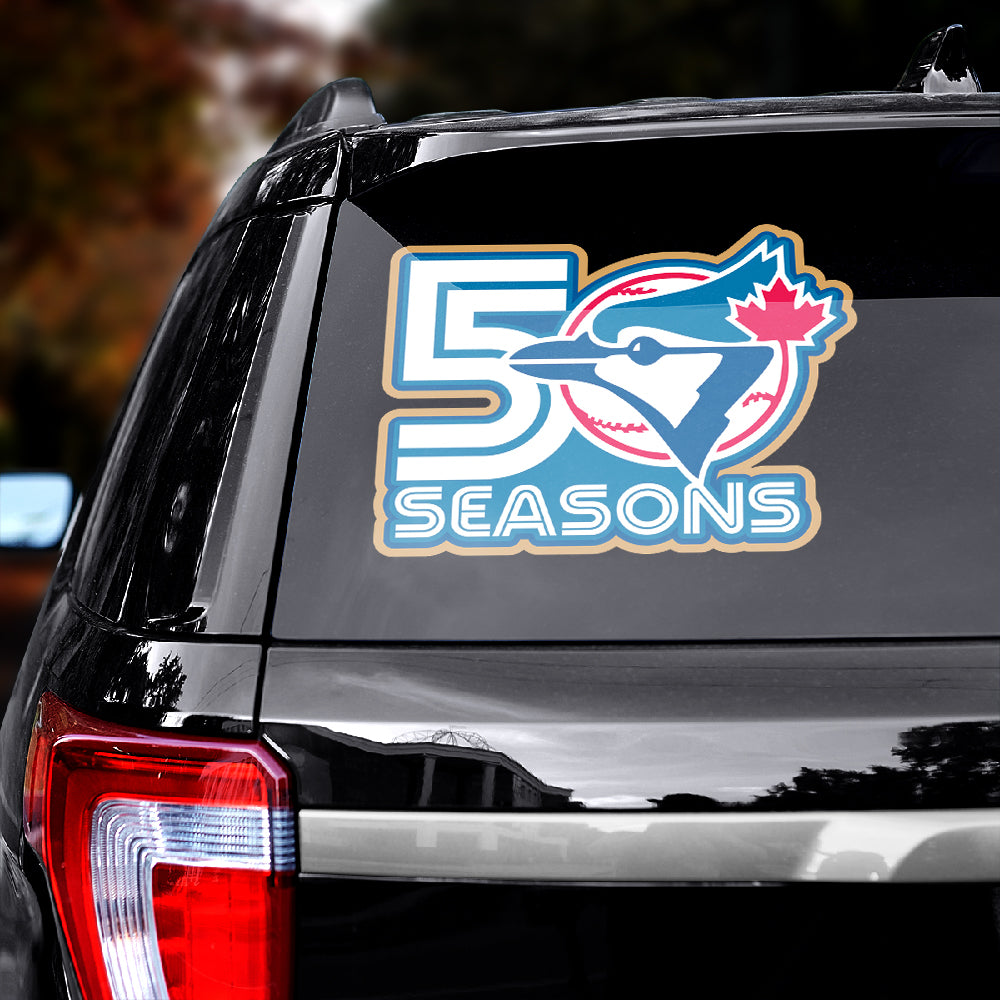 Toronto Blue Jays 50th Season 3D Car Sticker – TMTHU4761