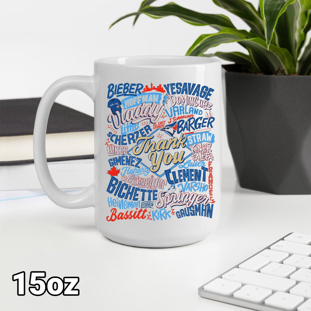Toronto Blue Jays Ceramic Mug – TANTN18678