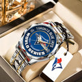 Toronto Blue Jays 2025 American League Champions Alloy Luxury Quartz Watch – TANTN17651