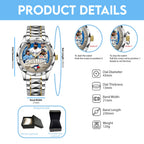 Toronto Blue Jays 2025 American League Champions Alloy Luxury Quartz Watch – TANTN17711
