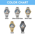 Toronto Blue Jays 2025 American League Champions Alloy Luxury Quartz Watch – TANTN17711