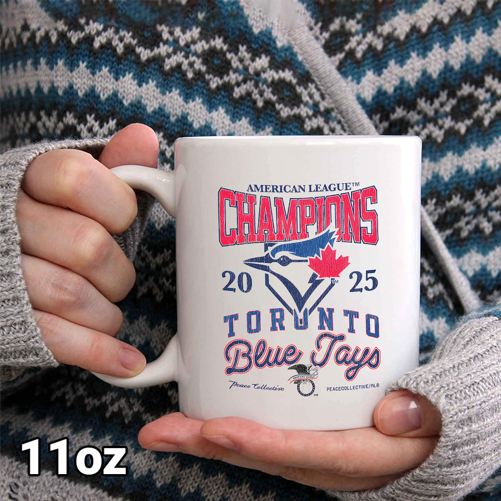 Toronto Blue Jays 2025 American League Champions Ceramic Mug – TANTN18539