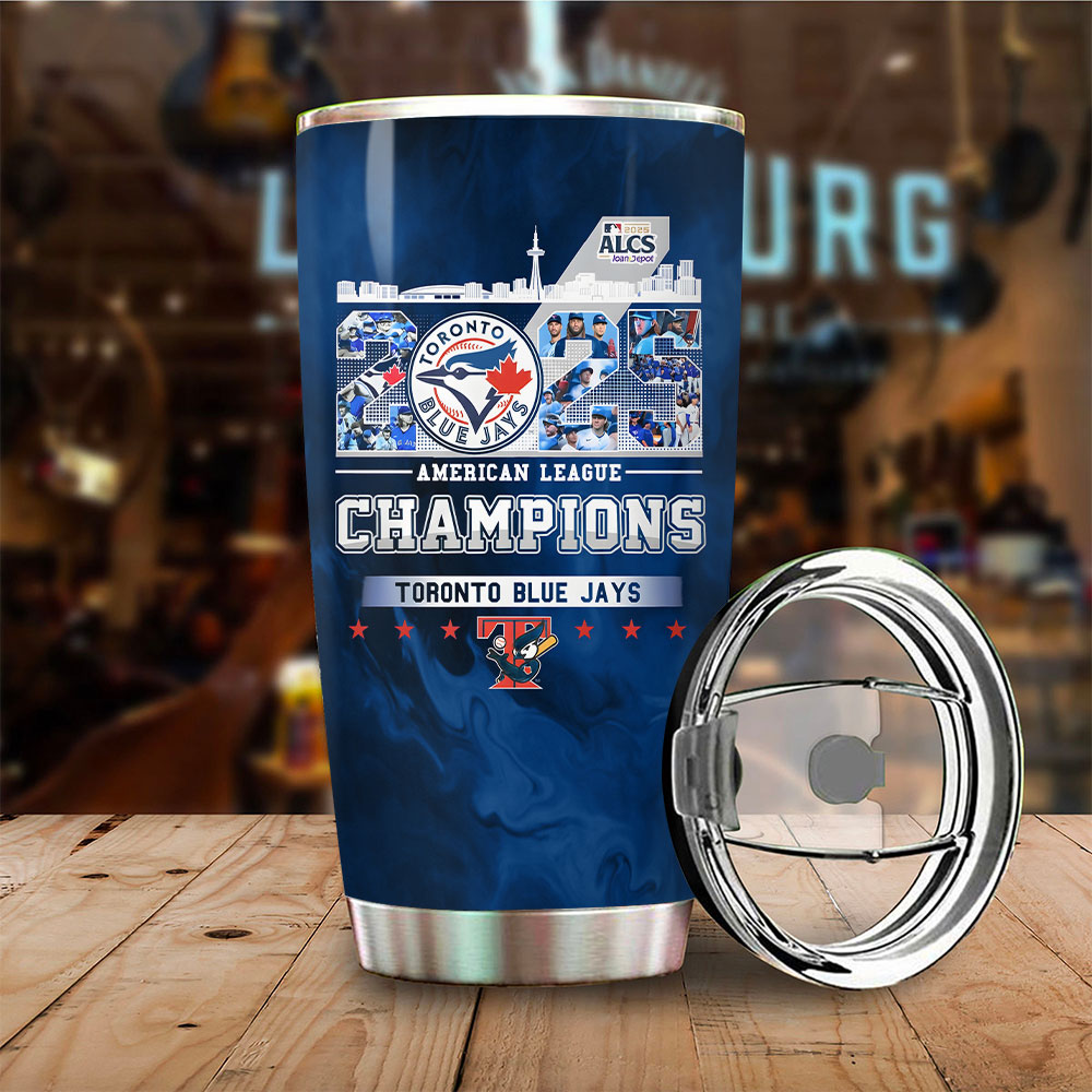 Toronto Blue Jays 2025 American League Champions Tumbler Cup – TANTN18266