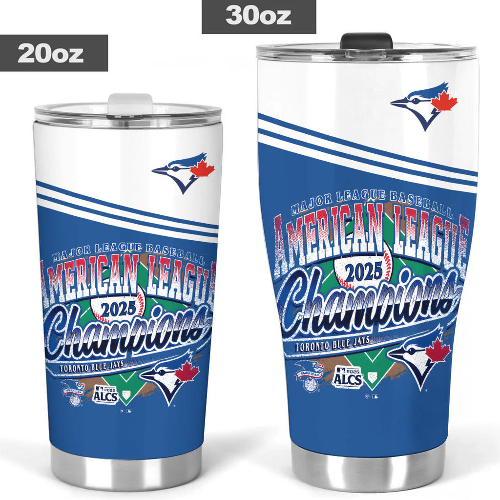 Toronto Blue Jays 2025 American League Champions Tumbler Cup – TANTN18580