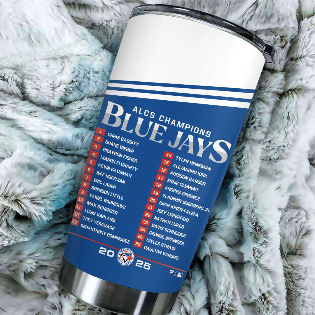 Toronto Blue Jays WinCraft 2025 American League Champions Tumbler Cup – TANTN18645
