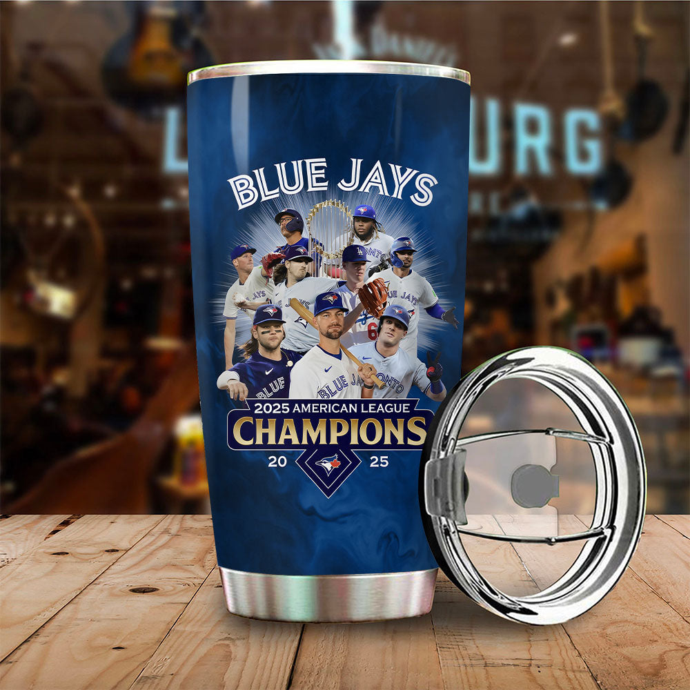 Toronto Blue Jays WinCraft 2025 American League Champions Tumbler Cup – TANTN18646