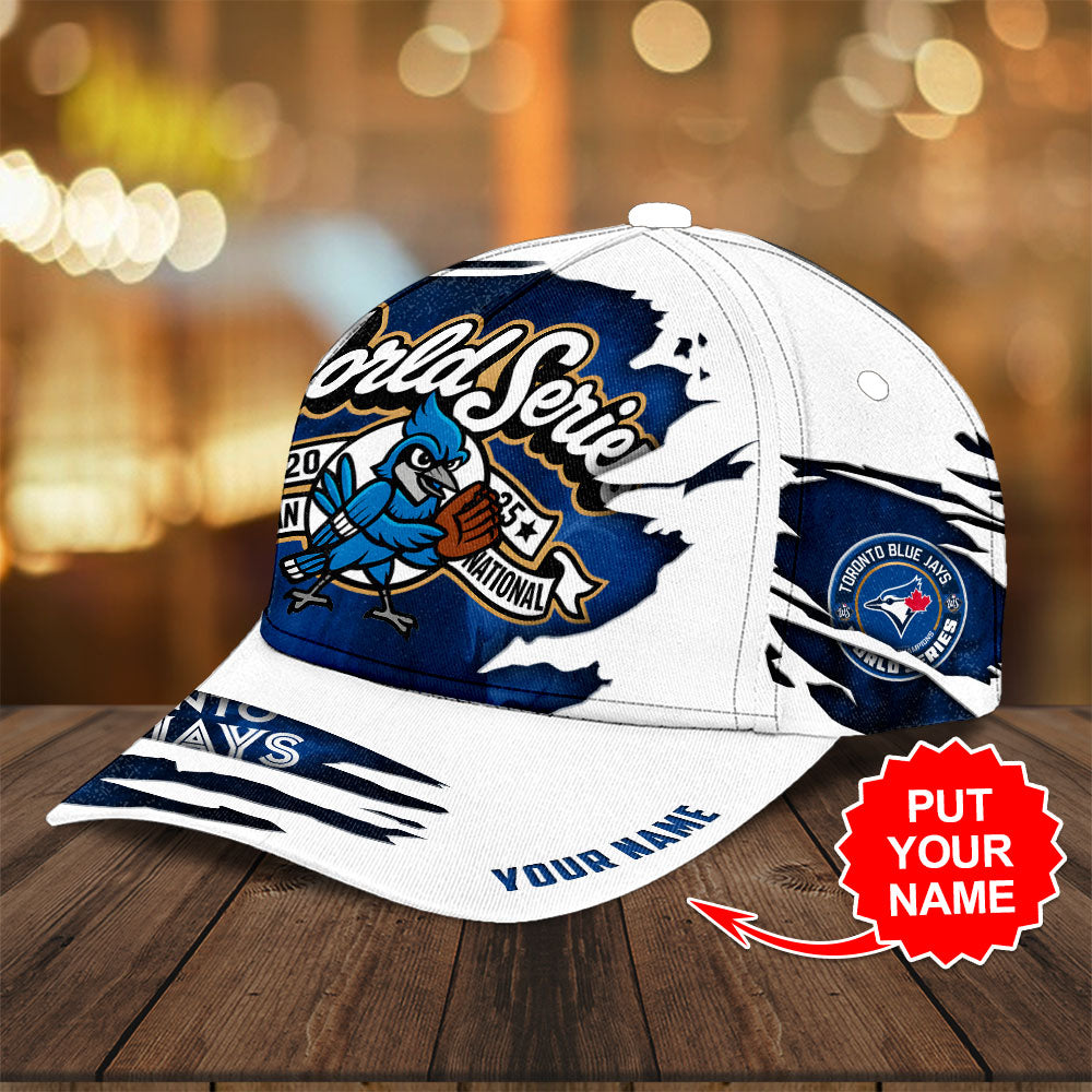 Personalized Toronto Blue Jays World Series 2025 Classic Cap – TANTN17963