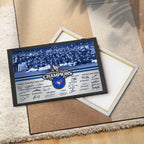 Toronto Blue Jays Rectangle Canvas With Inner Frame – TMTHU2354