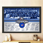 Toronto Blue Jays Rectangle Canvas With Inner Frame – TMTHU2354