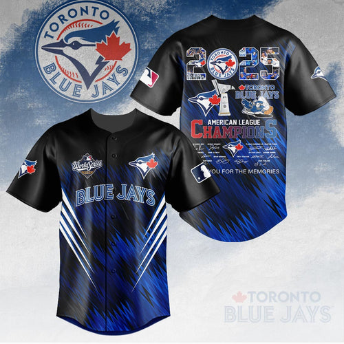 Toronto Blue Jays 2025 American League Champions Baseball Jersey – HOATT14813