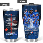 Toronto Blue Jays 2025 American League Champions Tumbler Cup – HOATT14540