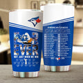 Toronto Blue Jays 2025 American League Champions Tumbler Cup – HOATT14568
