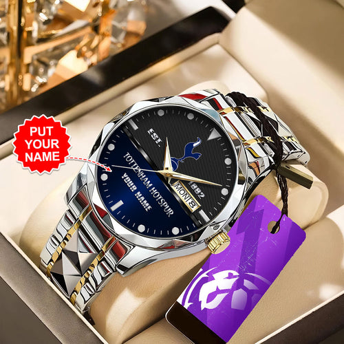 Personalized Tottenham Hotspur FC Alloy Luxury Quartz Watch – TANTN15466