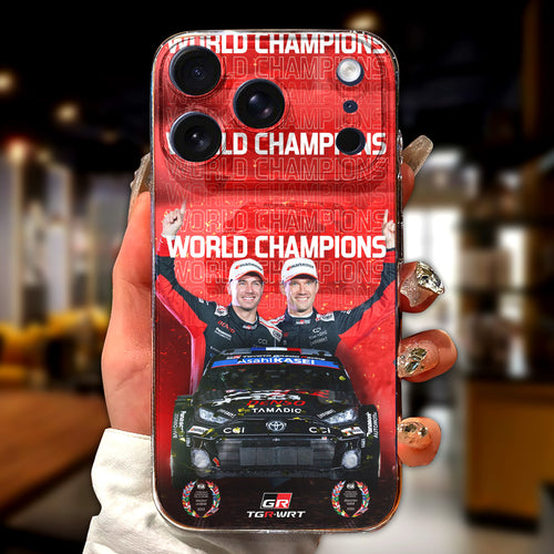Toyota Gazoo Racing WRT 2025 World Rally Champions Phone Case – TANTN19000