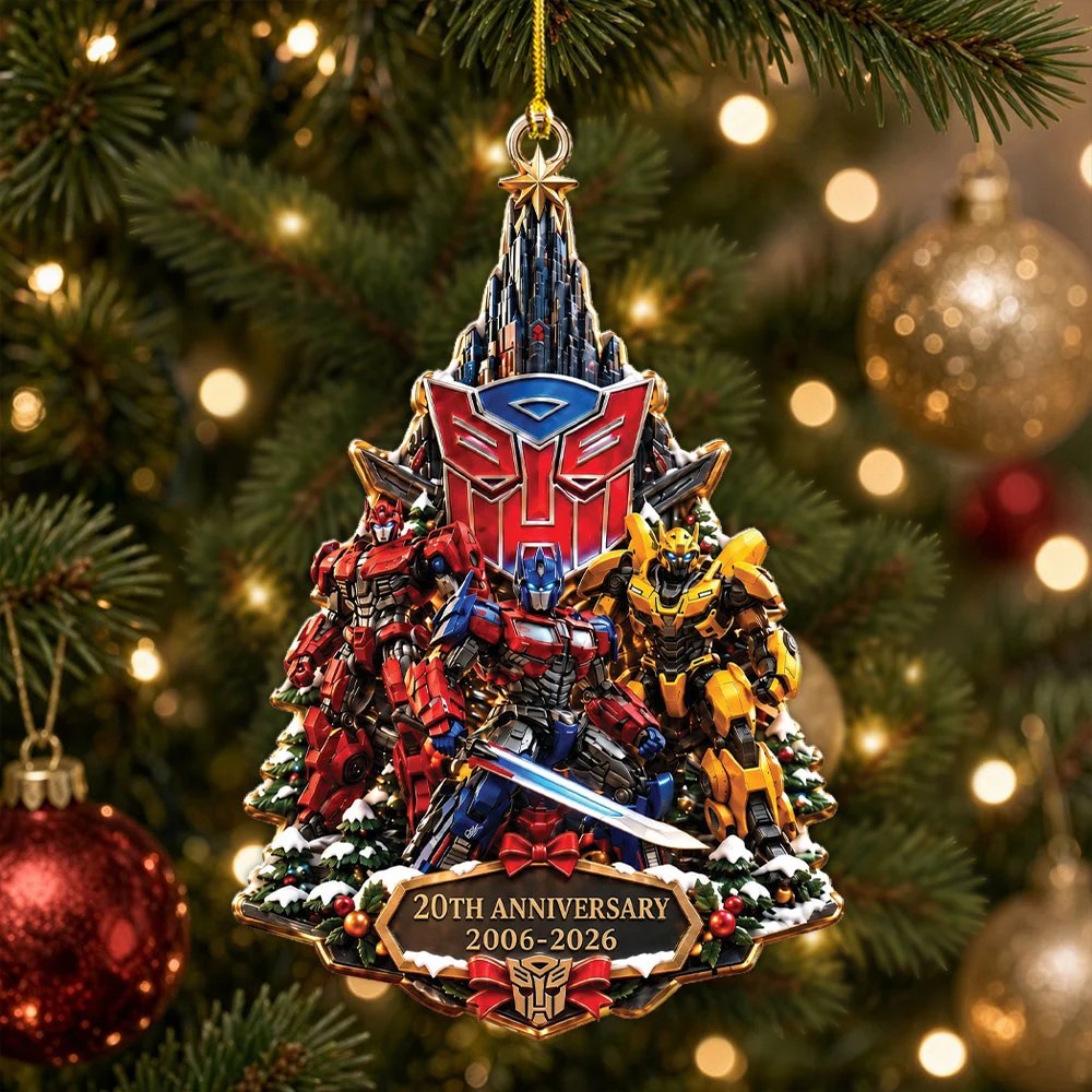 Transformers 20th Anniversary Custom Shape 2-side Printed Acrylic Ornament – MAITM15430