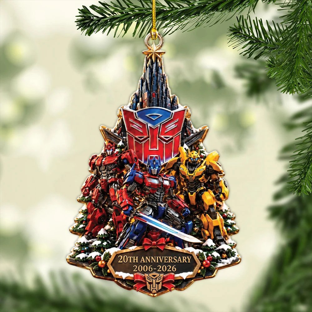 Transformers 20th Anniversary Custom Shape 2-side Printed Acrylic Ornament – MAITM15430