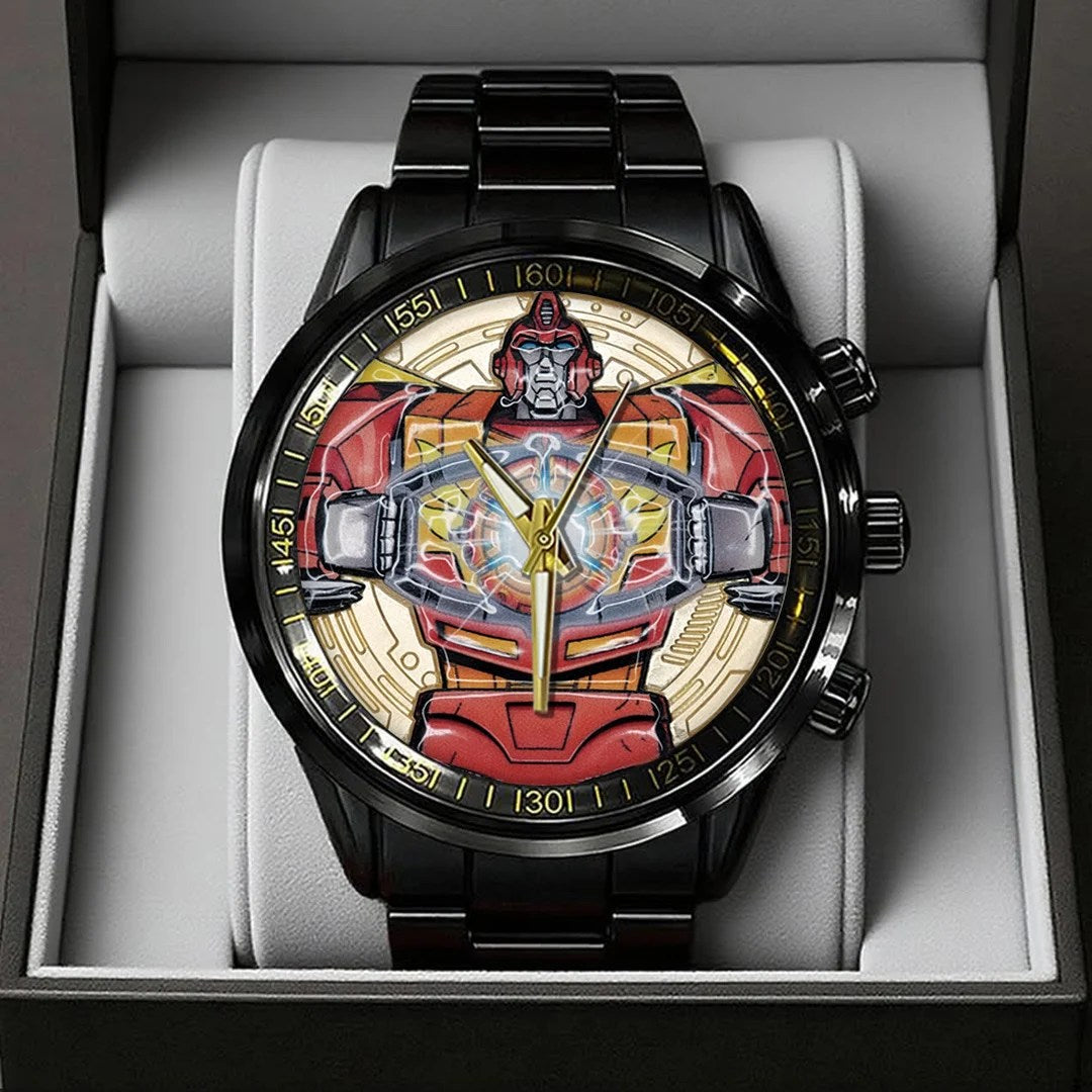 The Transformers: The Movie 40th Anniversary Black Stainless Steel Watch – TANTN25686