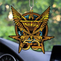 Triumph 50th Anniversary Custom shape 2-sided Acrylic Car Ornament – GNE8077