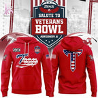 Troy Trojans Football Salute to Veterans Bowl Hoodie