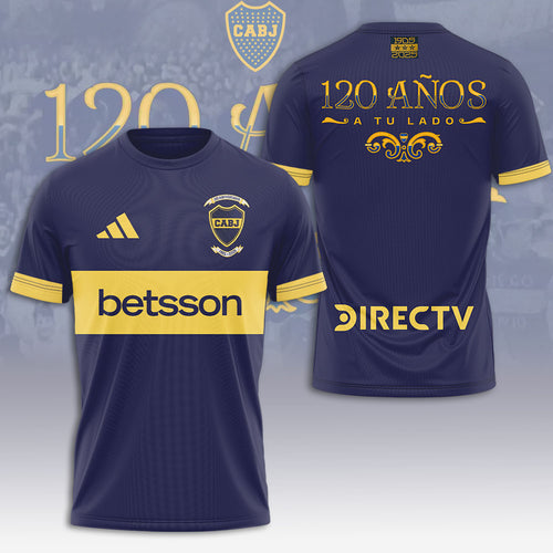 Boca Juniors 120th Anniversary 2025 3D Apparel – GNE4254