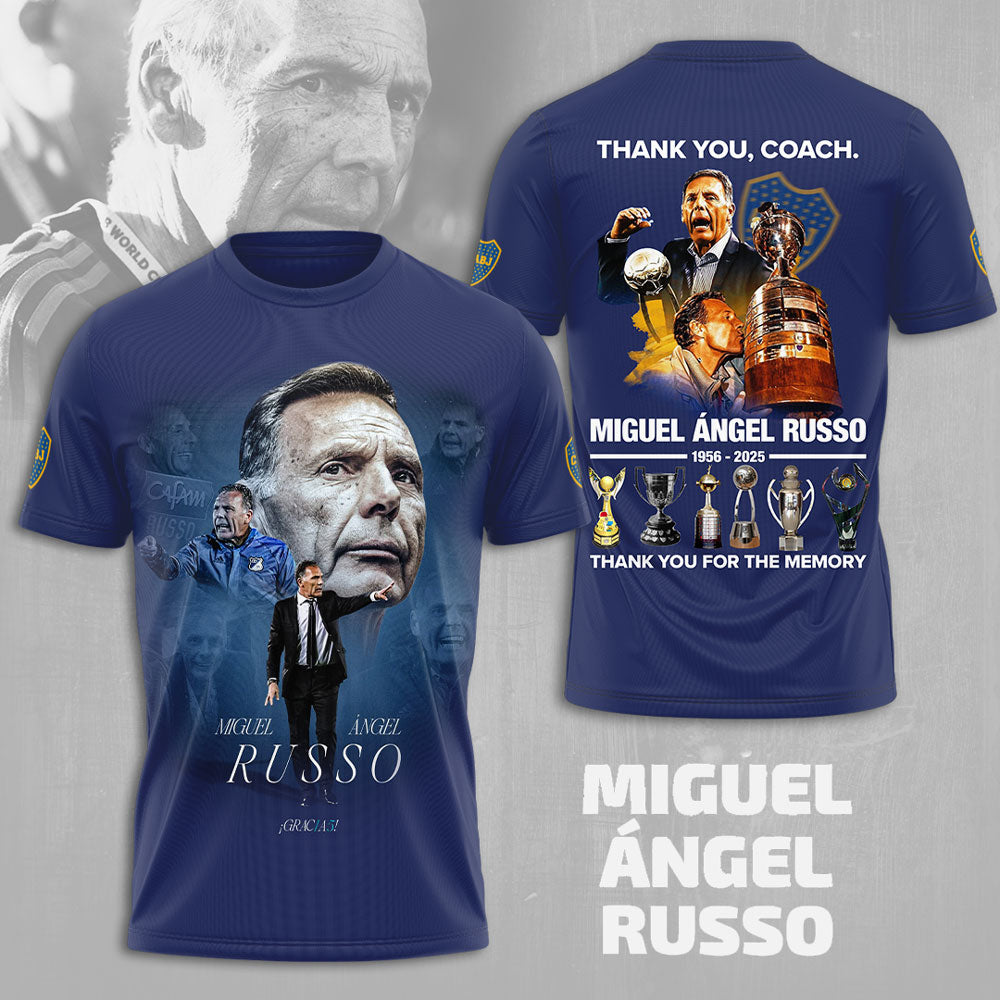 Boca Juniors x Miguel Ángel Russo 3D Apparel – GNE4515