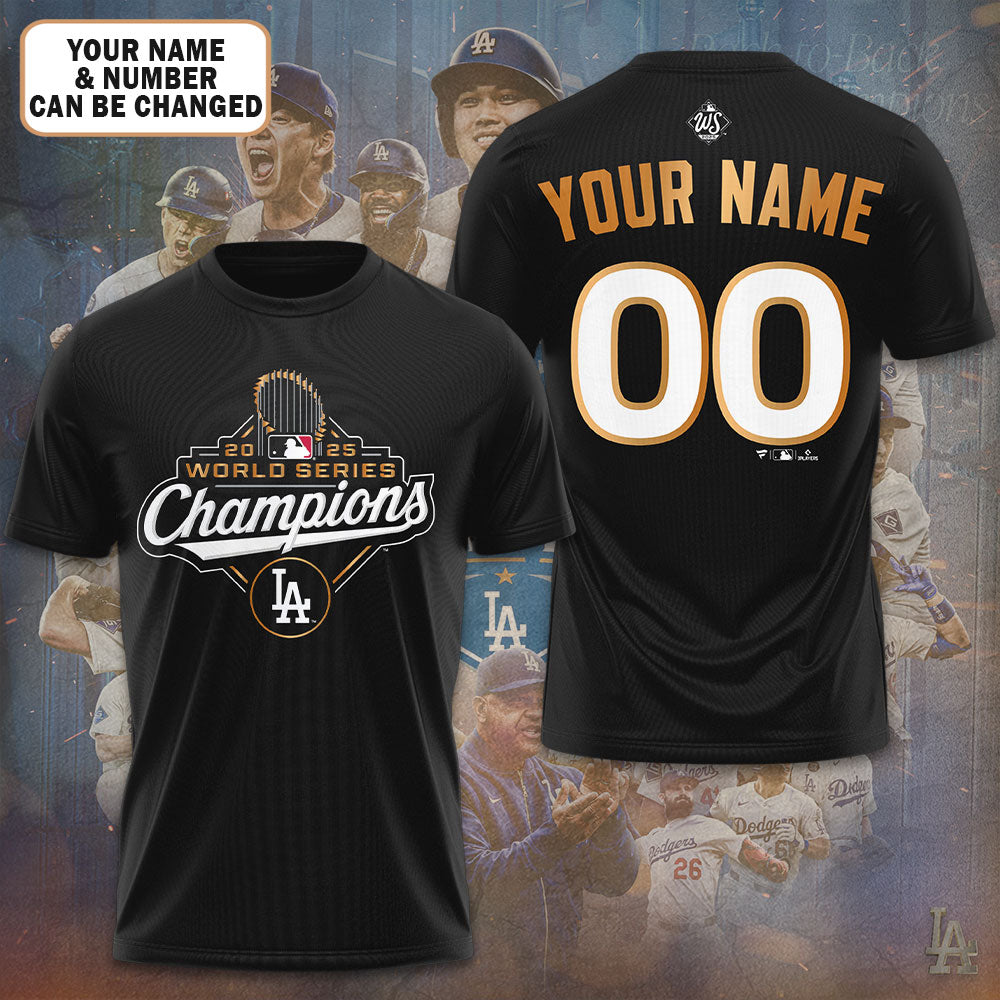 Personalized Los Angeles Dodgers 3D Apparel – GNE4615